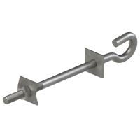 Śruba hakowa M16 L300 ocynk ogniowy | SH16L300 ALPAR