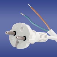 Przewód przylaczeniowy W-6 OMY 2X1 dł.1,5m biały | 51.941 Elektro-Plast Opatówek