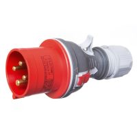 Wtyczka przenośna prosta 32A 4P 400V IP44 3P+Z TWIST WPP | 922076 Elektromet
