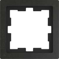 Ramka Merten D-Life 1-krotna, łupek polerowany | MTN4010-6547 Schneider Electric