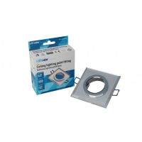 Oprawa RIA szklana kwadrat biała transp. IP20 wpuszczana 88 x 25 mm ϕ60 mm | 20-1120-18 LED Labs