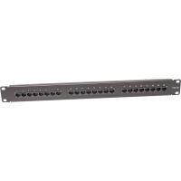 Panel kat. 5e UTP 19 1U, 24xRJ45 | CCAS-PA5E-24UTP securityNET