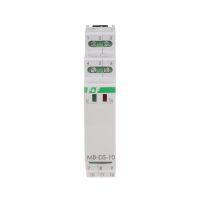 Przetwornik pomiarowy MB-DS-10 z czujnikami temperatury DS18B20 połączonych w magistrali 1-WIRE | MAX-MB-DS-10 F&F