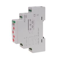 Przekaźnik czasowy 2-funkcyjny, nastawa 2 czasów T1 T2, styk: 2xNO/NC 230V | PCU-507 F&F