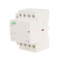 Stycznik modułowy STR40-31 montaż na szynie styki 3NO 1NC 40A 230V AC 6,4W | ST40-31 F&F