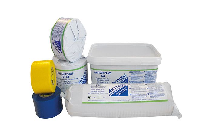 Taśma Anticor Plast 701-40, 50mmx10m, plastyczna taśma ochrony przeciwkorozyjnej | AW-7014001-0050010 Anticor