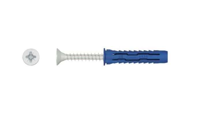 Kołek uniwersalny 4ALL Rawlplug 4ALL-05+3530 5x25 mm z wkrętem 3,5x30 mm – 50 szt. | 4ALL-05+3530 Rawlplug