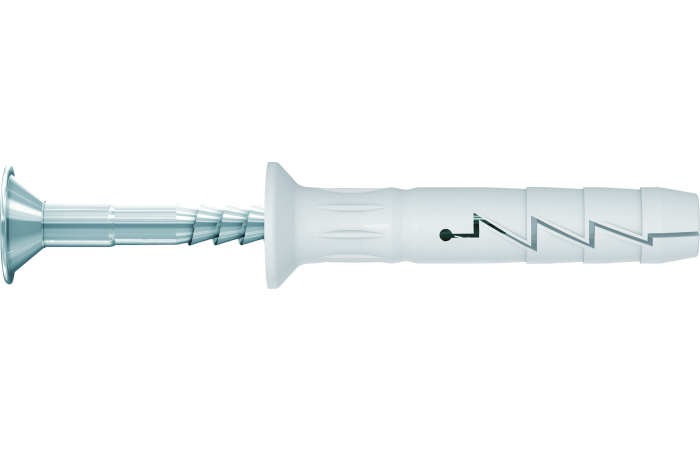 Kołek wbijany Koelner FX-06C040 6 x 40 mm z kołnierzem cylindrycznym (100 szt.) | FX-06C040 Rawlplug