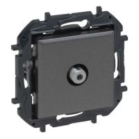 Gniazdo TV typu "f" końcowe typu gwiazda, 1,5 dB, stalowy, NILOE STEP | 863475B Legrand