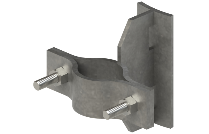 Uchwyt do wysięgnika na słup wirowy na taśme W1051 | W1051 ALPAR