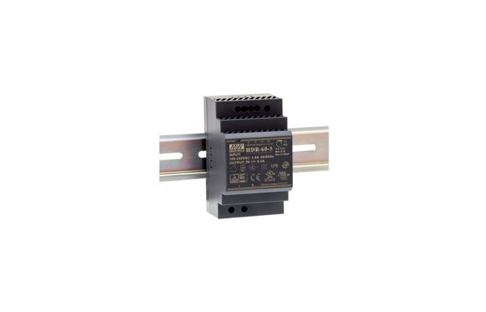 Zasilacz impulsowy 150W 24VDC 2 1,6÷29VDC 6,25A 85-264VAC szyna TH35 ROHS | HDR-150-24 Meanwell