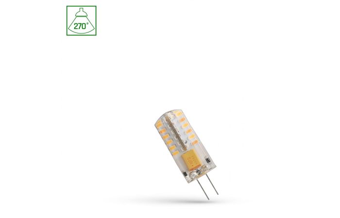 Lampa LED G4 2W 165lm WW 3000K 12V ciepła biała | WOJ+13842 Wojnarowscy