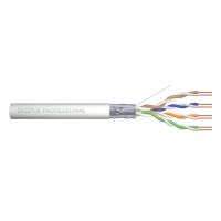 Kabel teleinformatyczny F/UTP kat.5e PVC drut szary /karton 305m/ KRĄŻEK | DK-1521-V-305 Assmann