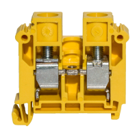 Złączka szynowa gwintowa 16mm2 TS32,35 1-tor ZSG1-16.0z, żółta | 12601314 SIMET S.A.
