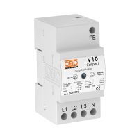 Ogranicznik przepięć 4p, Typ 2+3 (kl. C+D) V10 COMPACT 255 | 5093380 Obo Bettermann