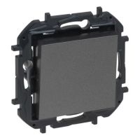 Przycisk pojedynczy 6A, stalowy, NILOE STEP | 863409B Legrand