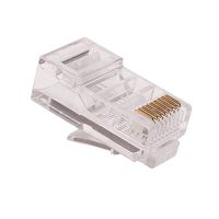 Wtyk RJ45 kat. 6 UTP, na kabel okrągły op. 100szt | CCAS-RJ6-UTP C C Partners