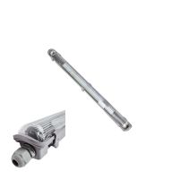 HEDA Oprawa hermetyczna na tuby LED 1xT8 60cm IP66 z odbłyśnikiem | hdl118rf BestService