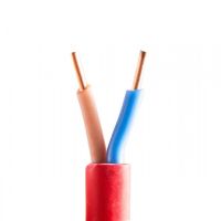 Przewód bezhalogenowy HDGSŻO 2x1,0 FE180/PH120/E90 300/500V czerwony BĘBEN | 1195 005 23 Technokabel