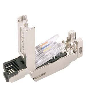 Złącze IE FC RJ45, wtyczka 180, 2x2, RJ45, 10/100Mb/s w obudowie metalowej | 6GK1901-1BB10-2AA0 Siemens