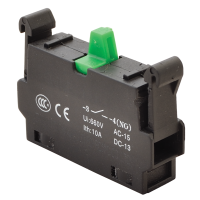 Element stykowy zielony 1xNO | NYG3-CE1 Tracon