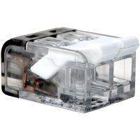 Łącznik bezśrubowy otwierany, przeźroczysty 2x | RVON2 Tracon