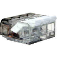 Łącznik bezśrubowy otwierany, przeźroczysty 3x | RVON3 Tracon