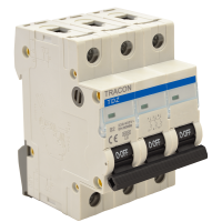 Wyłącznik nadprądowy, 3 pol, charakterystyka B 6A, 6kA | TDZ-3B-6 Tracon