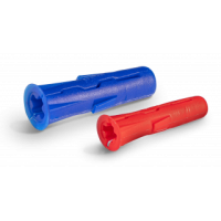 UNO Zestaw kołków uniwersalnych 6x28mm,8x32mm z wkrętami i hakami - opakowanie plastikowe [OP 124] | R-T3-UNO-SET2 Rawlplug