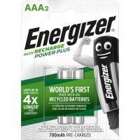 Akumulator Energizer Power Plus 700mAh AAA /2 (2szt.) $ | 7638900416992 Energizer