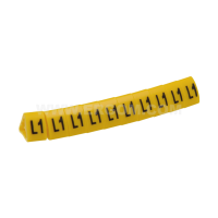 Oznacznik przewodów OZ-2/L1 żółty (opak 100szt) | E04ZP-01020404800 Ergom