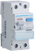 Wyłącznik różnicowo-prądowy 1P+N 40A 30mA 6kA AC, RCCB | CDC240J Hager