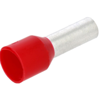Tulejka kablowa izolowana DI1,0-8 przekrój: 1,0mm2, czerwona | DI1,0-8 C Nexans