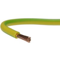 Przewód instalacyjny H07V-K (LGY) 10 450/750V, żółto-zielony BĘBEN | 26826 Helukabel