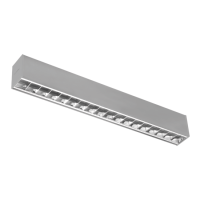 Oprawa zawieszana Sigma II LED DI-IN IP40 37W 3000K PAR 1085mm 4840Im, szara | AR005.2233.830.A000 Plexiform