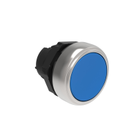 Przycisk sterowniczy kryty, bez adaptera, samoczynny powrót, niebieski | LPCB106 Lovato Electric