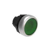 Przycisk sterowniczy podświetlany, kryty, bez adaptera, samoczynny powrót,zielony | LPCBL103 Lovato Electric