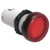 Lampka LED jednoczęsciowa 230VAC czerwona | LPMLM4 Lovato Electric