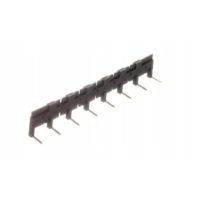 Złącze grzebieniowe 8-złączowe 10A 250VAC, czarne, ZGGZ80-2 | 858827 Relpol