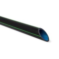 Rura osłonowa do kabli optotelekomunikacyjnych TELKOM (RHDPE) 40/3,7 pasek zielony (250m) | 10735 TT Plast