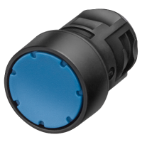 Przycisk sterowniczy, podświetlany, płaski,16 mm, niebieski | 3SB2001-0AF01 Siemens