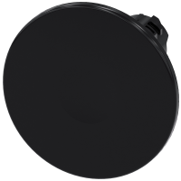 Przycisk grzybkowy 3SU1, 22mm, okrągły, tworzywo, z samopowrotem, czarny, 60mm, SIRIUS ACT | 3SU1000-1CD10-0AA0 Siemens