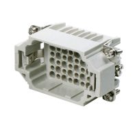 Złącze męskie HDC HDD 42 MC, 250V 10A, 42-biegunowe, zagniatane, wielkość 4 | 1651170000 Weidmuller