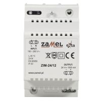Zasilacz impulsowy 24VDC 1,0A TYP: ZIM-24/12 | EXT10000164 Zamel