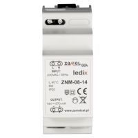 Zasilacz LED modułowy 14V DC 8W TYP: ZNM-08-14 | LDX10000017 Zamel
