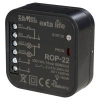 Odbiornik radiowy 2-kanałowy dopuszkowy dwukierunkowy ROP-22 | EXL10000002 Zamel