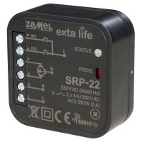 Sterownik rolet radiowy dopuszkowy dwukierunkowy SRP-22 | EXL10000003 Zamel