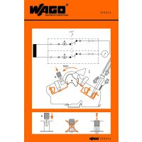 Naklejka Z Instrukcją Obsługi | 210-414 Wago