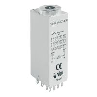 Przekaźnik czasowy jednofunkcyjny 6A 24VDC IP20, T-R4E-2014-23-1024 | 854941 Relpol