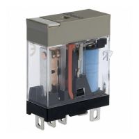 Przekaźnik elektromagnetyczny, SPDT, 10A, 24VDC 5 pin, wsk. mechaniczny i LED, G2R-1-SN 24VDC (S) | 125340 Omron Electronics